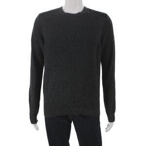 Kuhl Men's Dark Gray Merino Wool Organic Cotton Pullover Sweater Size M